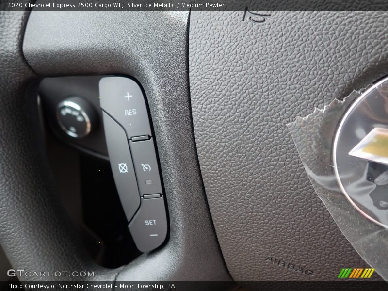 Silver Ice Metallic / Medium Pewter 2020 Chevrolet Express 2500 Cargo WT