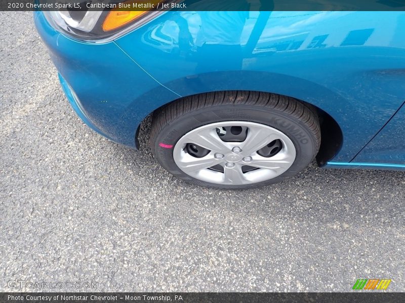 Caribbean Blue Metallic / Jet Black 2020 Chevrolet Spark LS