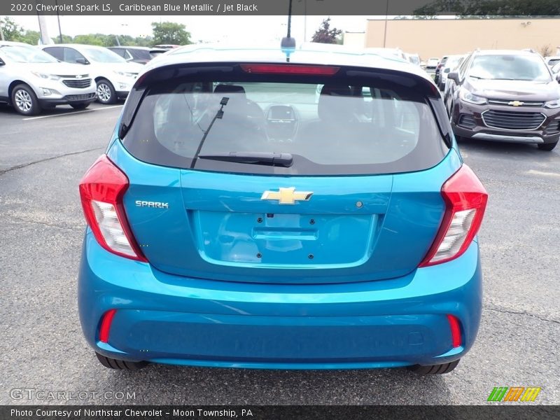 Caribbean Blue Metallic / Jet Black 2020 Chevrolet Spark LS