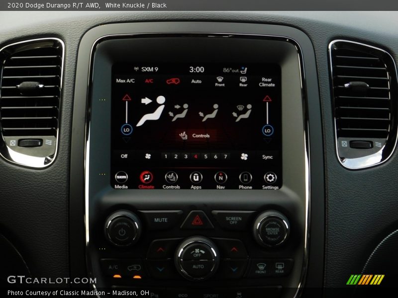 White Knuckle / Black 2020 Dodge Durango R/T AWD