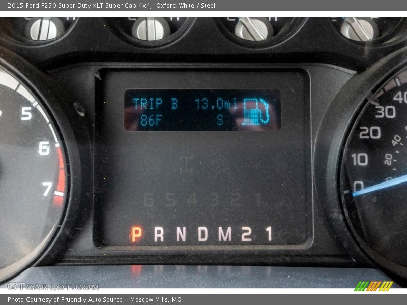 Oxford White / Steel 2015 Ford F250 Super Duty XLT Super Cab 4x4