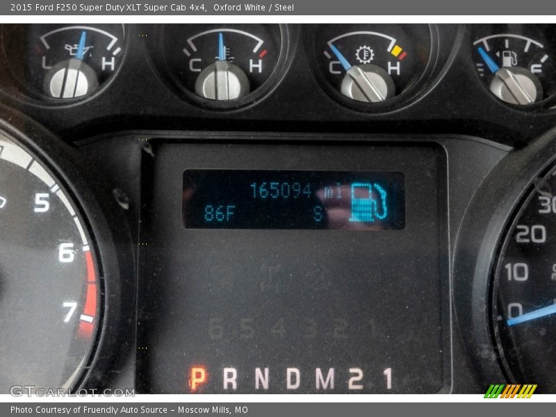 Oxford White / Steel 2015 Ford F250 Super Duty XLT Super Cab 4x4