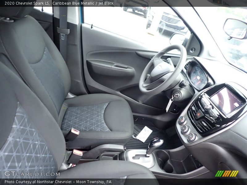 Caribbean Blue Metallic / Jet Black 2020 Chevrolet Spark LS