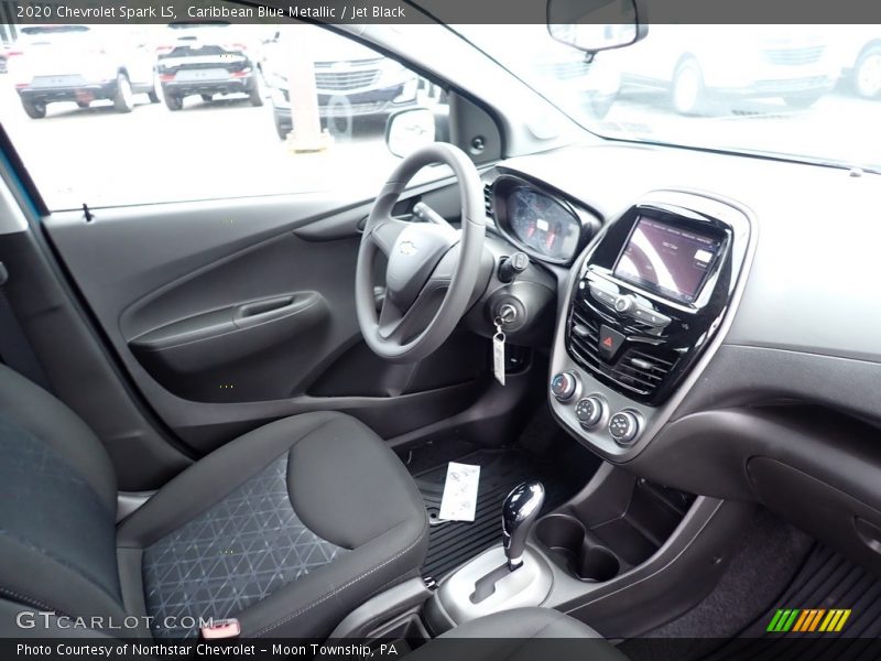 Caribbean Blue Metallic / Jet Black 2020 Chevrolet Spark LS