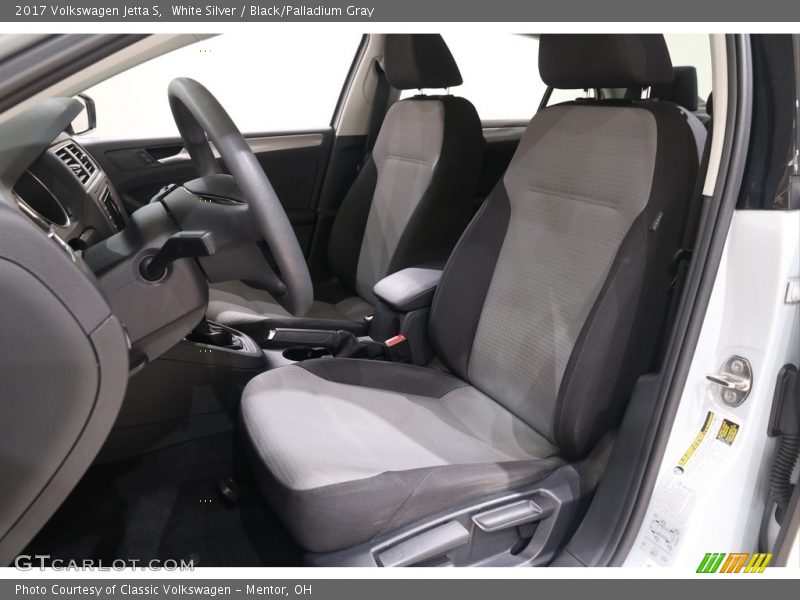 White Silver / Black/Palladium Gray 2017 Volkswagen Jetta S