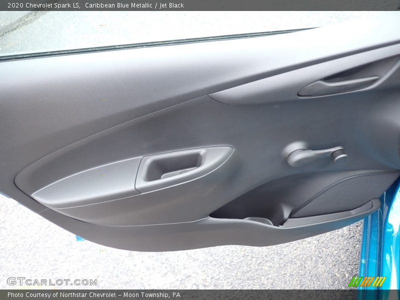 Caribbean Blue Metallic / Jet Black 2020 Chevrolet Spark LS