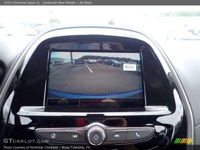 Caribbean Blue Metallic / Jet Black 2020 Chevrolet Spark LS