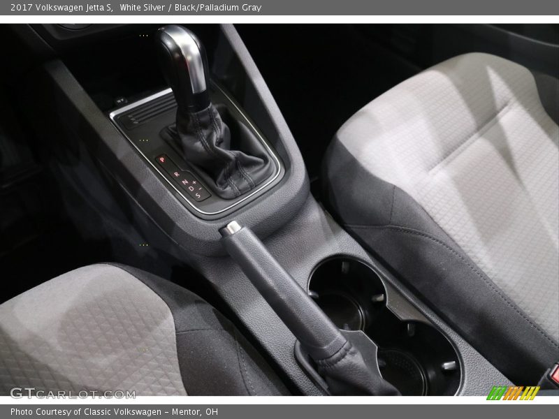 White Silver / Black/Palladium Gray 2017 Volkswagen Jetta S