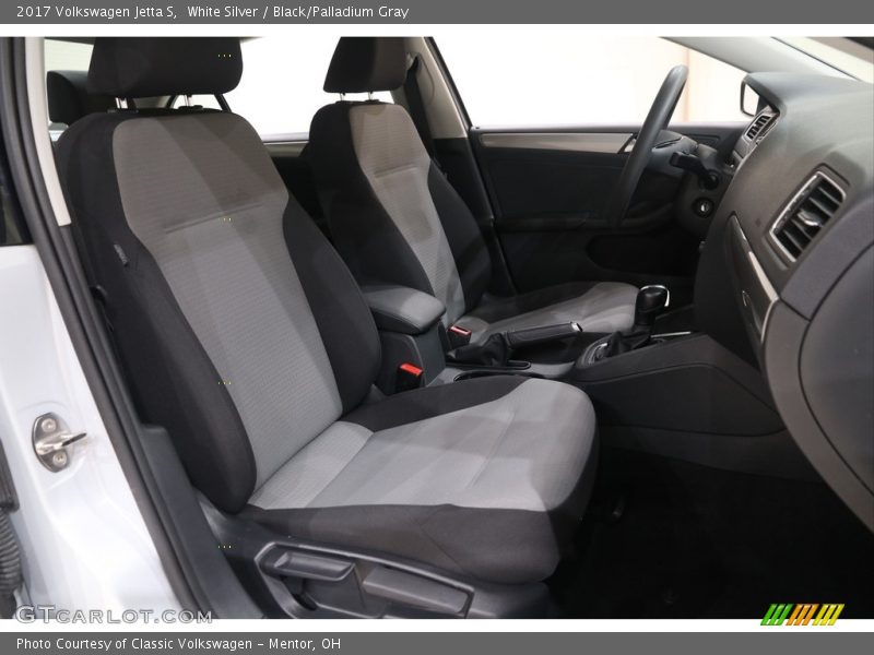 White Silver / Black/Palladium Gray 2017 Volkswagen Jetta S