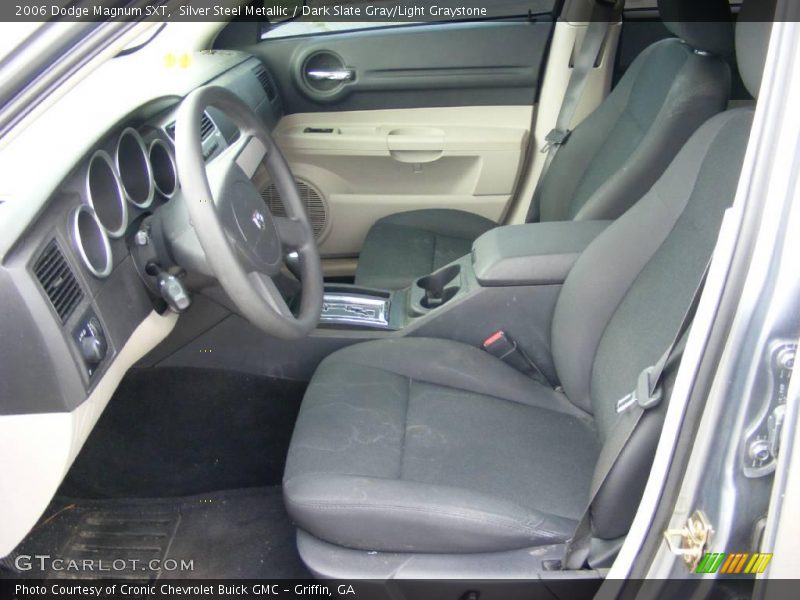 Silver Steel Metallic / Dark Slate Gray/Light Graystone 2006 Dodge Magnum SXT