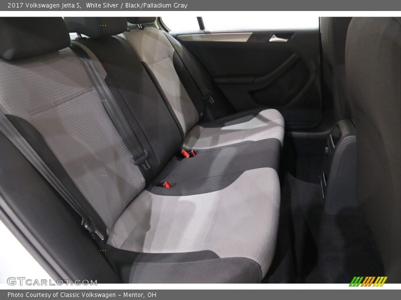 White Silver / Black/Palladium Gray 2017 Volkswagen Jetta S