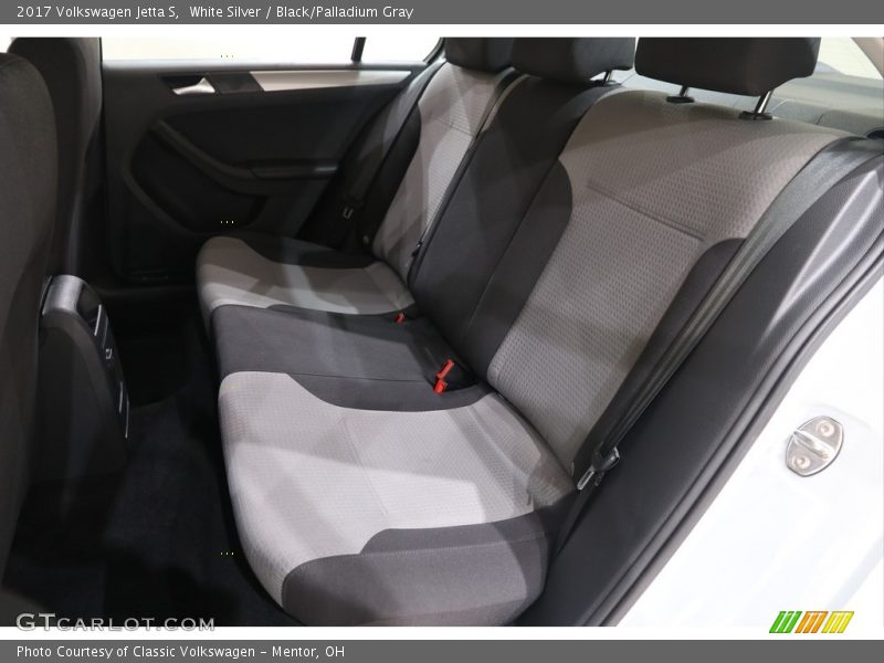 White Silver / Black/Palladium Gray 2017 Volkswagen Jetta S