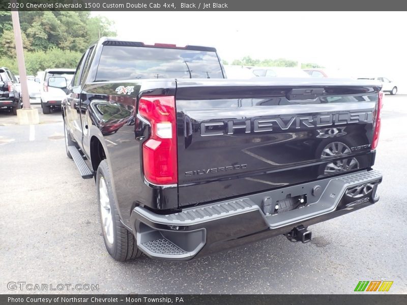Black / Jet Black 2020 Chevrolet Silverado 1500 Custom Double Cab 4x4