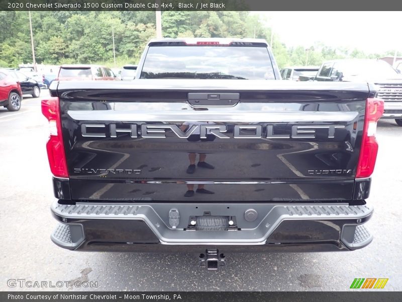 Black / Jet Black 2020 Chevrolet Silverado 1500 Custom Double Cab 4x4