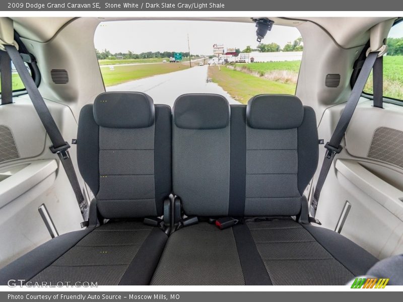 Stone White / Dark Slate Gray/Light Shale 2009 Dodge Grand Caravan SE