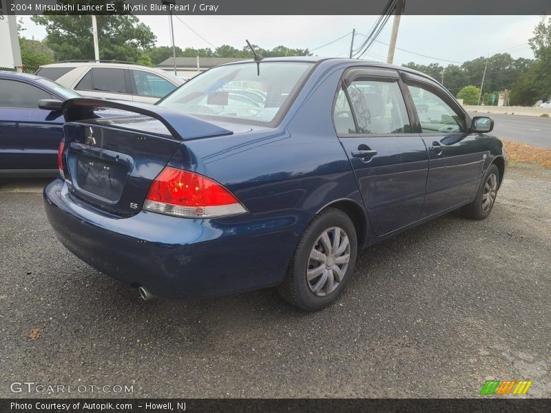 Mystic Blue Pearl / Gray 2004 Mitsubishi Lancer ES