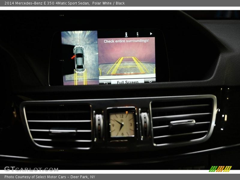 Polar White / Black 2014 Mercedes-Benz E 350 4Matic Sport Sedan