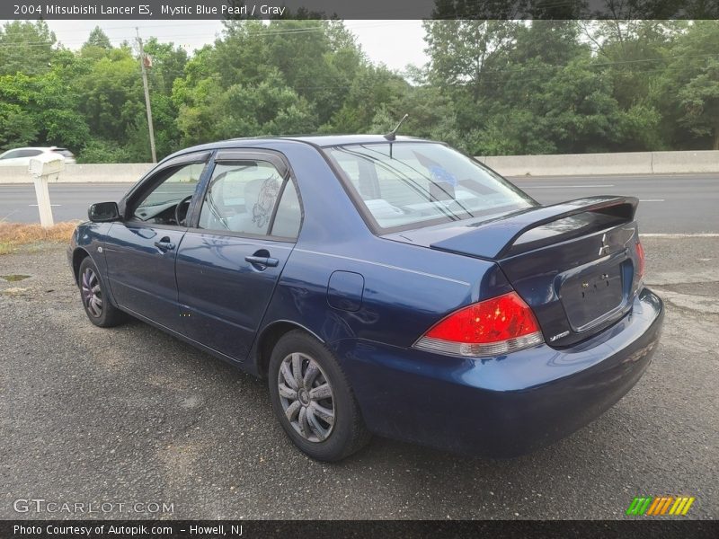 Mystic Blue Pearl / Gray 2004 Mitsubishi Lancer ES