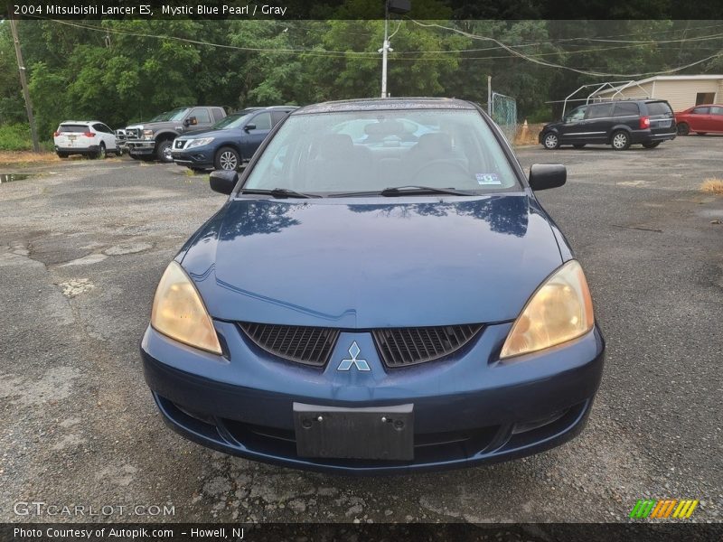 Mystic Blue Pearl / Gray 2004 Mitsubishi Lancer ES