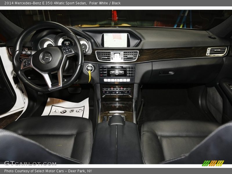 Polar White / Black 2014 Mercedes-Benz E 350 4Matic Sport Sedan