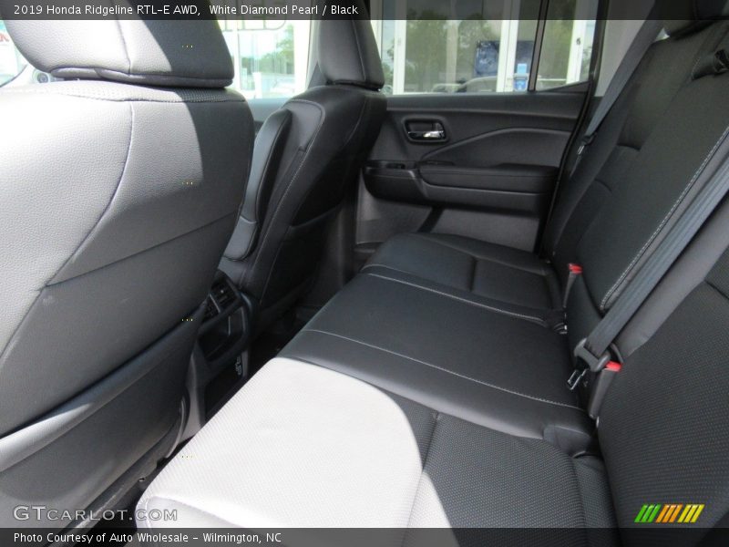 White Diamond Pearl / Black 2019 Honda Ridgeline RTL-E AWD