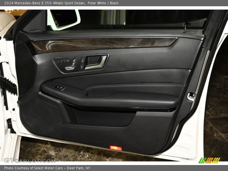 Polar White / Black 2014 Mercedes-Benz E 350 4Matic Sport Sedan