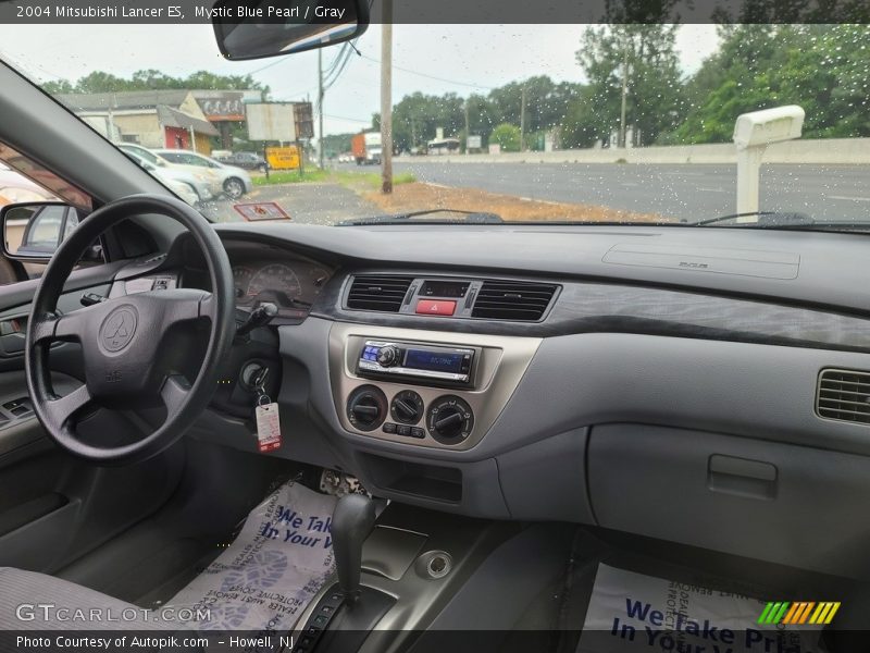 Mystic Blue Pearl / Gray 2004 Mitsubishi Lancer ES