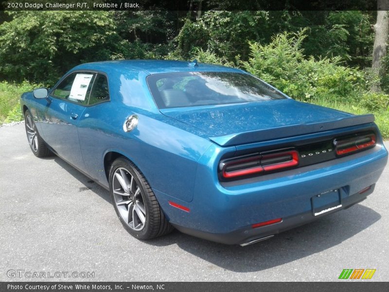 Frostbite / Black 2020 Dodge Challenger R/T