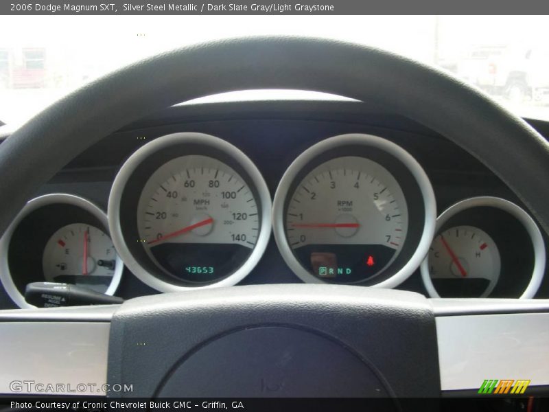 Silver Steel Metallic / Dark Slate Gray/Light Graystone 2006 Dodge Magnum SXT