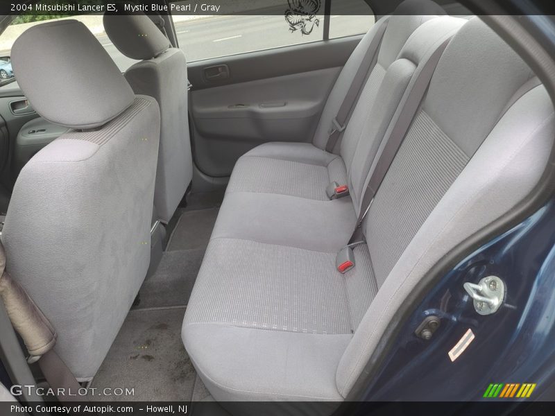 Mystic Blue Pearl / Gray 2004 Mitsubishi Lancer ES
