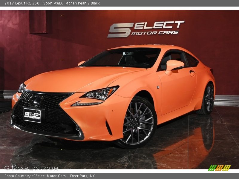 Front 3/4 View of 2017 RC 350 F Sport AWD