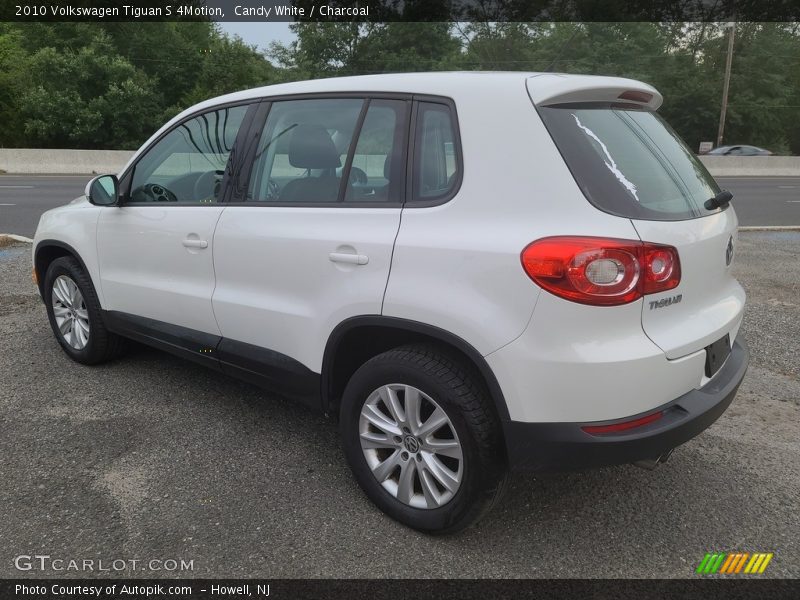 Candy White / Charcoal 2010 Volkswagen Tiguan S 4Motion