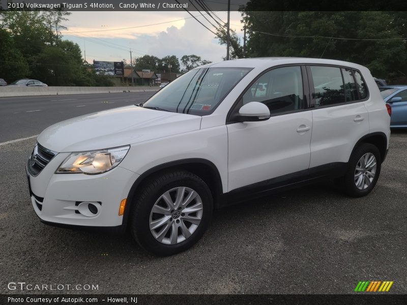 Candy White / Charcoal 2010 Volkswagen Tiguan S 4Motion