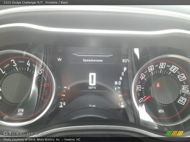 Frostbite / Black 2020 Dodge Challenger R/T