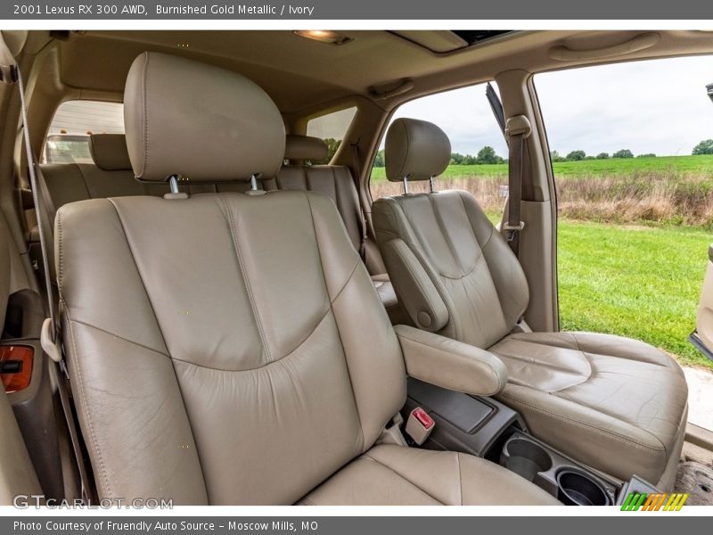 Burnished Gold Metallic / Ivory 2001 Lexus RX 300 AWD