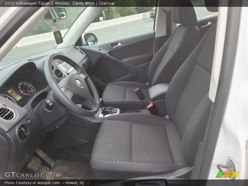 Candy White / Charcoal 2010 Volkswagen Tiguan S 4Motion