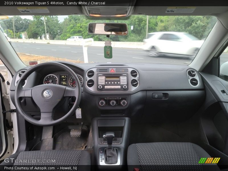Candy White / Charcoal 2010 Volkswagen Tiguan S 4Motion