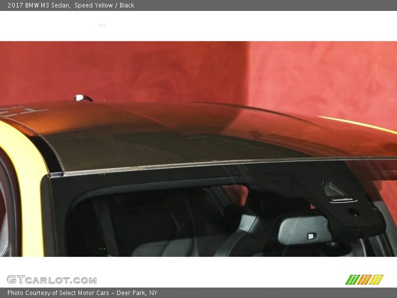 Speed Yellow / Black 2017 BMW M3 Sedan