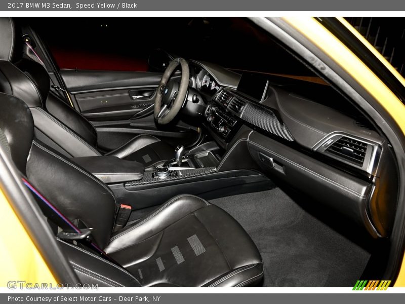 Speed Yellow / Black 2017 BMW M3 Sedan