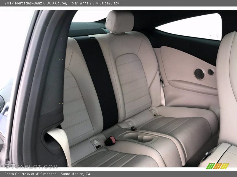 Polar White / Silk Beige/Black 2017 Mercedes-Benz C 300 Coupe