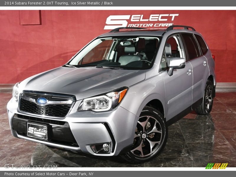 Ice Silver Metallic / Black 2014 Subaru Forester 2.0XT Touring