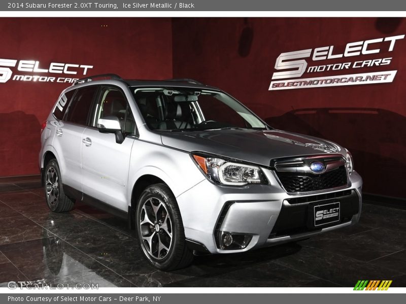 Ice Silver Metallic / Black 2014 Subaru Forester 2.0XT Touring