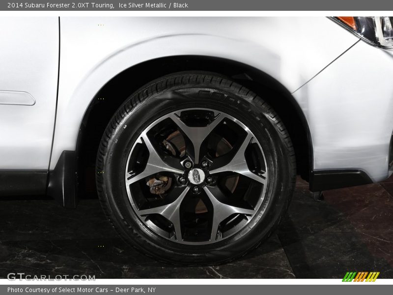 Ice Silver Metallic / Black 2014 Subaru Forester 2.0XT Touring