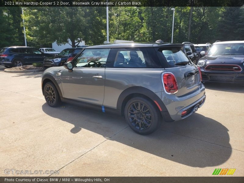 Moonwalk Gray Metallic / Carbon Black 2021 Mini Hardtop Cooper S 2 Door