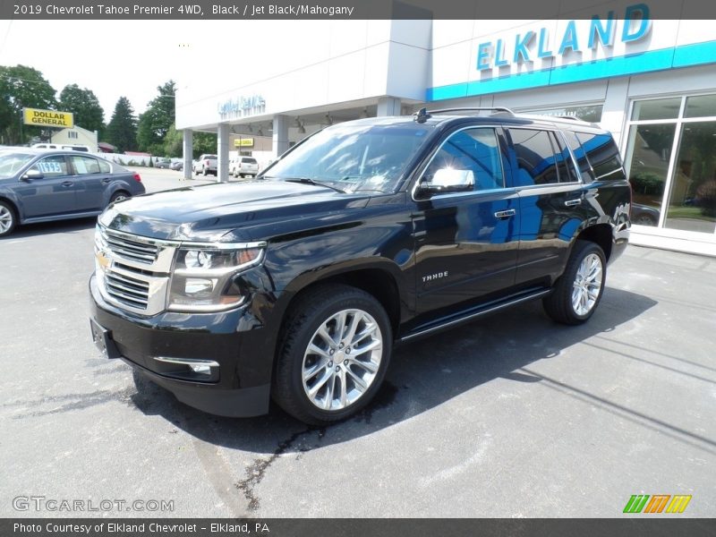 Black / Jet Black/Mahogany 2019 Chevrolet Tahoe Premier 4WD