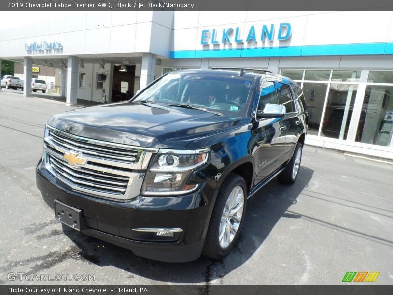 Black / Jet Black/Mahogany 2019 Chevrolet Tahoe Premier 4WD