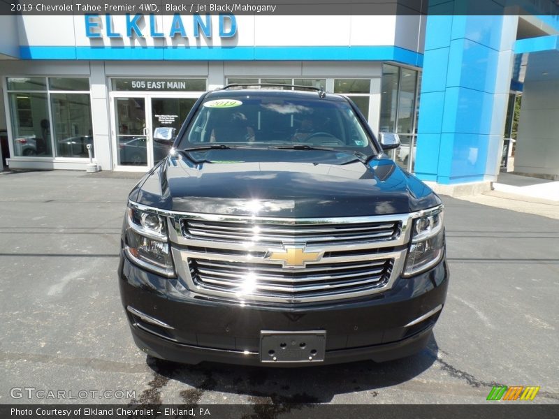 Black / Jet Black/Mahogany 2019 Chevrolet Tahoe Premier 4WD
