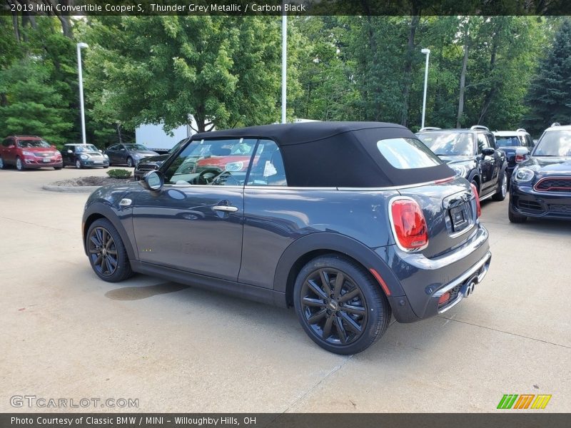 Thunder Grey Metallic / Carbon Black 2019 Mini Convertible Cooper S
