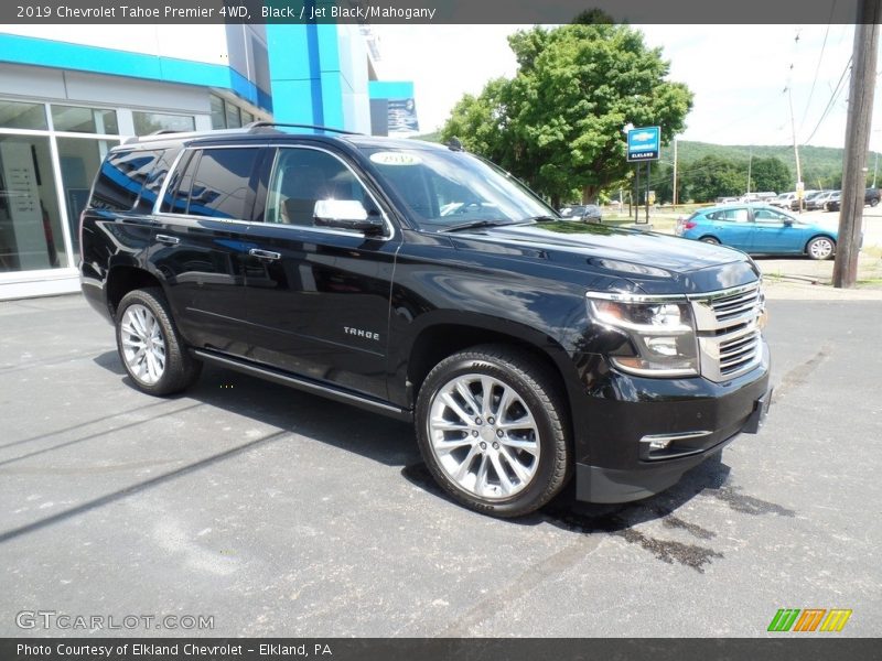 Black / Jet Black/Mahogany 2019 Chevrolet Tahoe Premier 4WD