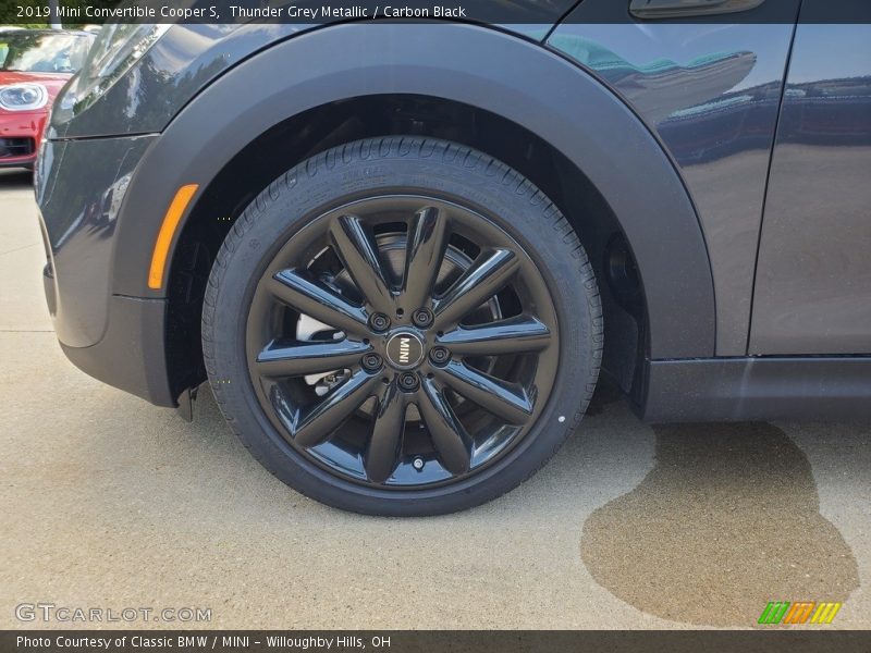 Thunder Grey Metallic / Carbon Black 2019 Mini Convertible Cooper S